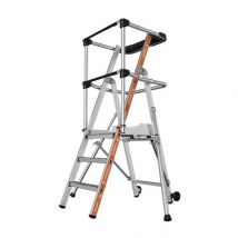 Tubesca Comabi - Tubesca-comabi - Plateforme Individuelle - Raptor - Garde-corps Sangles - 3 Marches