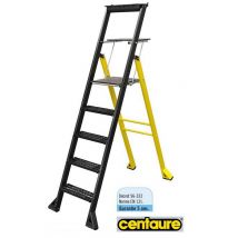 Centaure - Escabeau Aluminium à marches caillebotis 3