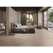 Tinker - Carrelage Imitation Parquet Civita Marron Bois 20x120 Cm