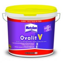 Colle Puissante Revêtement Toile De Verre 5kg 30m² Ovalit V Metylan