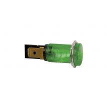 General - Seder Voyant Rond 14mm 12v Vert