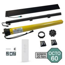 Slid'up By Mantion - Kit De Motorisation Radio Solaire Pour Volet Roulant 40 Kg - 20 Nm