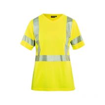 Blakläder - Blaklader T-shirt Haute-visibilité Femme Anti-uv Anti-odeur - 3336 - Jaune - S