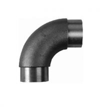 Déco Fer Forgé - Coude Angle Lisse Pré-formé À 90° De Main Courante Tubulaire Ø42,4mm - Hauteur 100mm Largeur 100mm Épaisseur 2mm - À Emboiter Par 