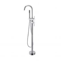 Saniverre - MATY Robinet de baignoire sur pied chrome brillant