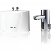Clage - Pack Chauffe-eau Compact Électrique + Mitigeur 3.5kw Mbx 3 Lumino