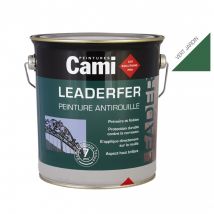 Leaderfer Vert Jardin 2,5l-laque Antirouille Brillante Pour Toutes Vos Ferrures- Cami