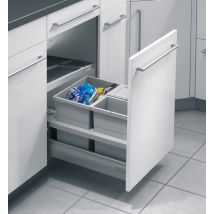 Poubelle De Cuisine Encastrable Pour Meuble Coulissant 30l Hailo Separato K 450