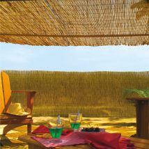 Nortene - Brise Vue En Roseau 75% Occultant 1 X 5 M Reedcane