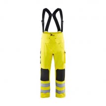 Blakläder - Pantalon De Pluie À Bretelles Blaklader Haute Visibilité Jaune M