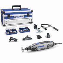Outil Multi-usage (175w) Dremel 4250 + 6 Adaptations, 128 Acc - Puissance Illimitée