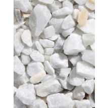 Amagard - Carrara Gravier Blanc Concassé 750kg Minibag 0,5m3 (16 - 25mm)