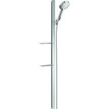 Set De Douche 120 3jet Avec Barre Unica'e 150 Cm Et Porte-savon Chromé Hansgrohe Raindance Select S
