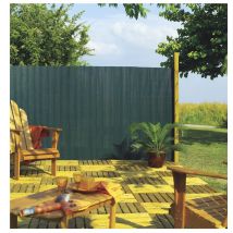Nortene - Canisse Pvc "plasticane Single Face" Blanche - 85 % Occultant - 1,50 X 3 M