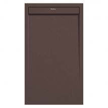 Kroos - Receveur De Douche Chocolat, Finition Ardoise Stone Smart, Grille De Couleur - 200 X 90 Cm