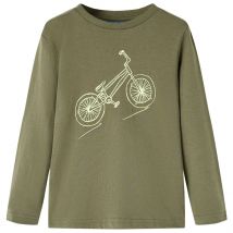 Vetonek - Camiseta Infantil De Manga Larga Caqui 128
