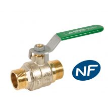Sferaco - Vanne B.S. MM manette plate NF - Diamètre : 3/4''