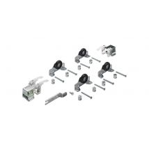 Topline 1 Unité 2 Portes 500n Ou 3 Portes 500n - Garniture : Pour 3 Vantaux - Hettich