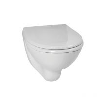 Pack Wc Normus Vitra Cuvette Suspendue Courte 48x35,5cm Avec Abattant Vitra 7649b003 6078
