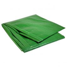 Tecplast - Bâche Plastique 4 X 3 M Armée Verte Polyéthylène 170g/m²