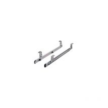 Hettich - Coulisse à billes pour clavier - Perte à la sortie : 128 mm - Longueur : 400 mm - HETTICH
