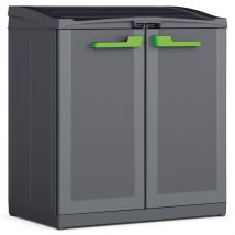 Armoire De Recyclage Moby Compact Recycling System Gris Graphite Keter