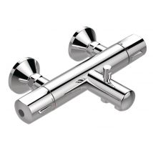 Mitigeur Olyos thermostatique bain douche mural C3 Porcher