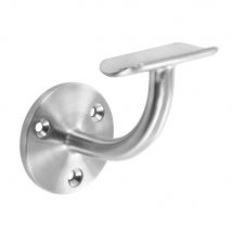Inox Design - Support Mural Main Courante inox 304 avec Platine Ancrage 3 Points 51mm