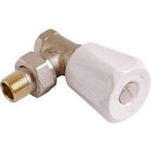 Robinet De Radiateur Équerre À Visser - F 3/4' - Simple Réglage - Comap