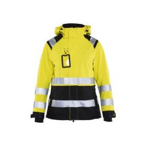 Blakläder - Veste Hardshell Imperméable Hv Femme Jaune/marine-s