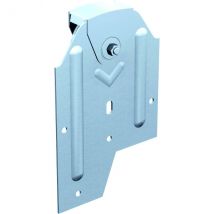 Mantion - Monture À Galet Pour Portes À Déplacement Droit En Fer Plat - Type Sport 400