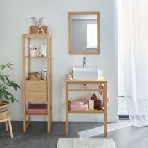 Mob In - Meuble de salle de bain 60 cm HOPP avec colonne