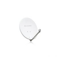 Cahors - Antenne Satellite + Single Ant 65hd - Acier 65hd - Blanche