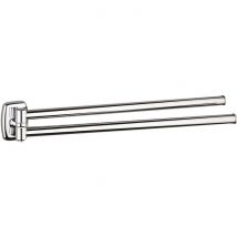 Porte-serviette Double, Mobile - Inda