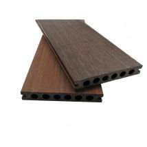 Mccover - Lame composite coextrudé biface Supra Ambre / Chêne foncé