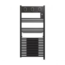 Sauter - Sèche-serviettes électrique soufflant Marapi 1500W tactile anthracite