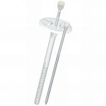 100 Chevilles Isolation Lfm 260 Multimatériaux À Expansion Longue D. 10 X Lt. 260 Mm - Lfm260 - Alsafix