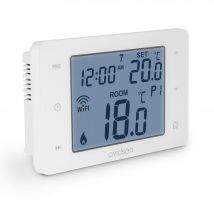 Termostato Wi-Fi filare HomeFlow Avidsen - Compatibile assistenti vocali Google e Alexa