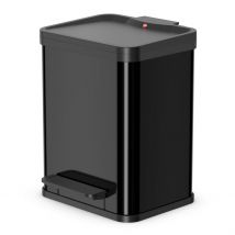 Poubelle À Pédale Oko Uno Plus Taille M 17 L Noir 0619-260 Hailo
