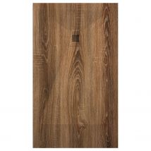 Kroos - Receveur De Douche Noyer, Finition Lisse Stone 3d, Grille De Couleur - 120 X 70 Cm