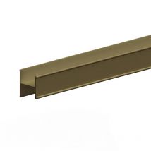 Slid'up By Mantion - Profil En H Slid'up 220 Pour Porte 18 Mm - 1,8 M - Bronze