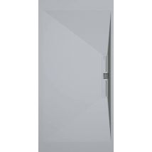 Kroos - Receveur De Douche Gris 7035, Finition Lisse Stone Side, Grille De Couleur - 170 X 90 Cm