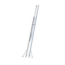 Tubesca - Echelle coulisse à corde Alu 2x22 échelons accès 10