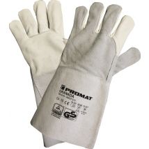 Promat Gant De Soudeur Grenade Taille 10 Gris Cuir Fleur De Vachette