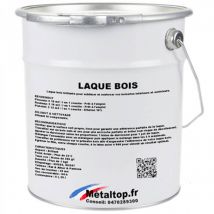 Laque Bois - Metaltop - Noir Graphite - Ral 9011 - Pot 5l