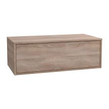 Vente-unique - Meuble Sous Vasque Suspendu - Coloris Naturel Clair - 94 Cm - Teana Ii