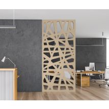 Ad Lyon - Cloison De Separation Bois Type Claustra Décorative Forcas Mdf L.80 X H.180 X 1.9 Cm
