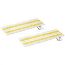 Karcher - Kärcher Universal Floor Cloth Set Easyfix Tête Balai Serpillère Jetable Blanc, Jaune
