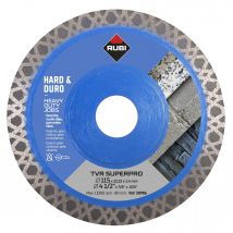 Rubi - Disque TVR Superpro Usage à sec et à eau RUBI - 115 mm