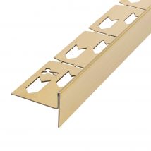 Rea - Profilé De Chute Latéral Pour Receveur De Douche 120cm Brush Gold